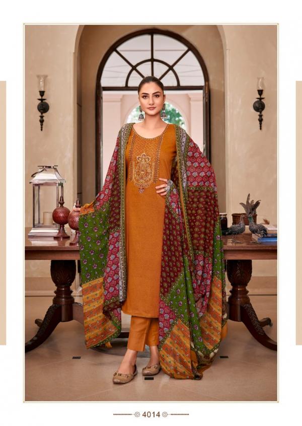 Levisha Panihari Chiffon Dupatta Designer Dress Material Collection